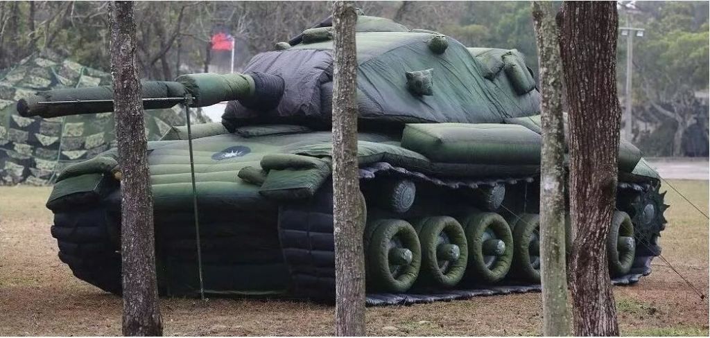 隆阳军用充气坦克
