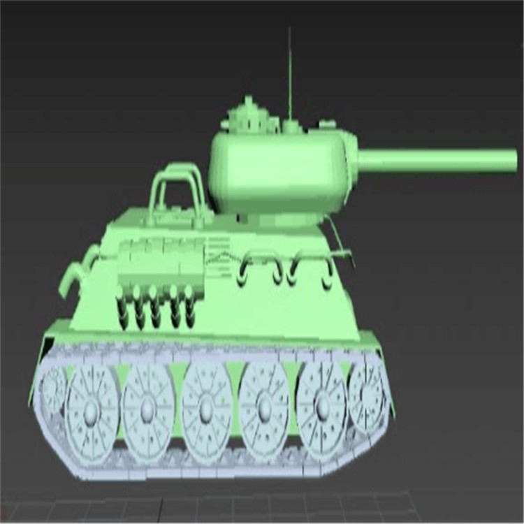 隆阳充气军用坦克模型